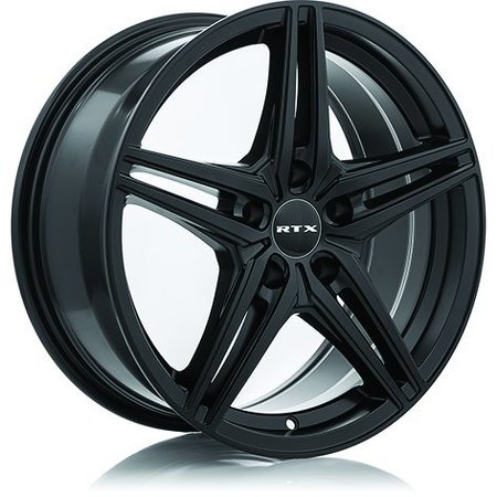 Rtx Alloy Wheel, BERN 15X6.5 5-112 40P C57.1 SATIN BLACK 082037